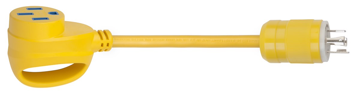 Marinco 50a 4-Prong Gen Adapter