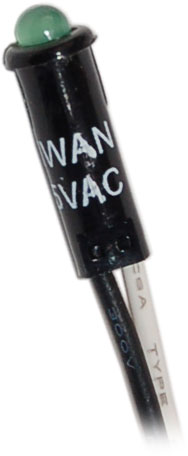Blue Sea Systems Led 120vac Green 11/64in
