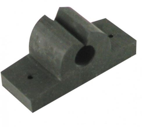 Whitecap 1' Black Rubber Tool/Rod Holder