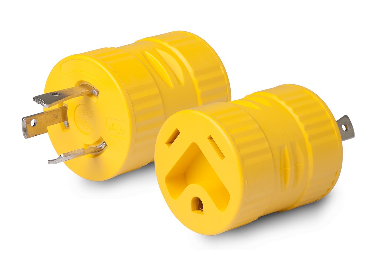 Marinco 30a 3-Prong Gen Adapter