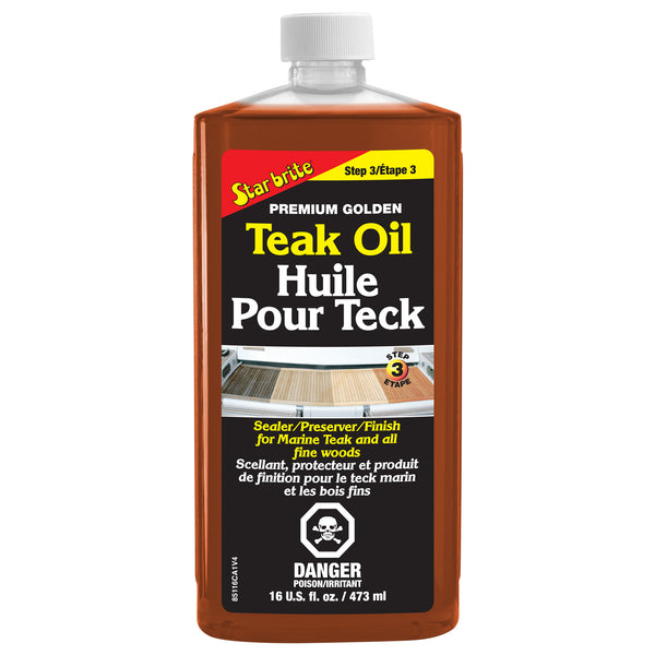 Star brite Premium Teak Oil 16 Oz.