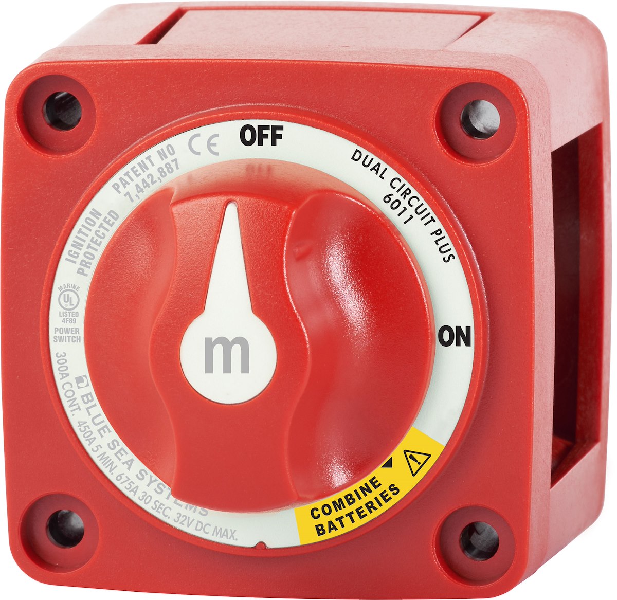 Blue Sea Systems Switch Battery M Dual Cir