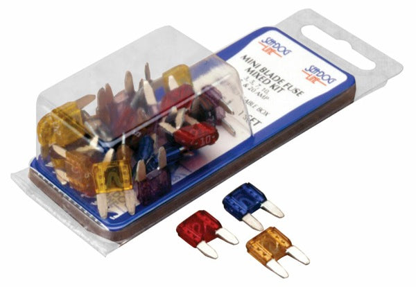 Sea-Dog Mini Blade Fuse - Mixed Kit