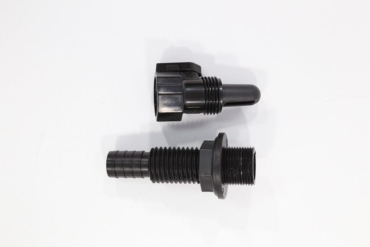 T-H Marine 3/4' Black Aerator With Valve