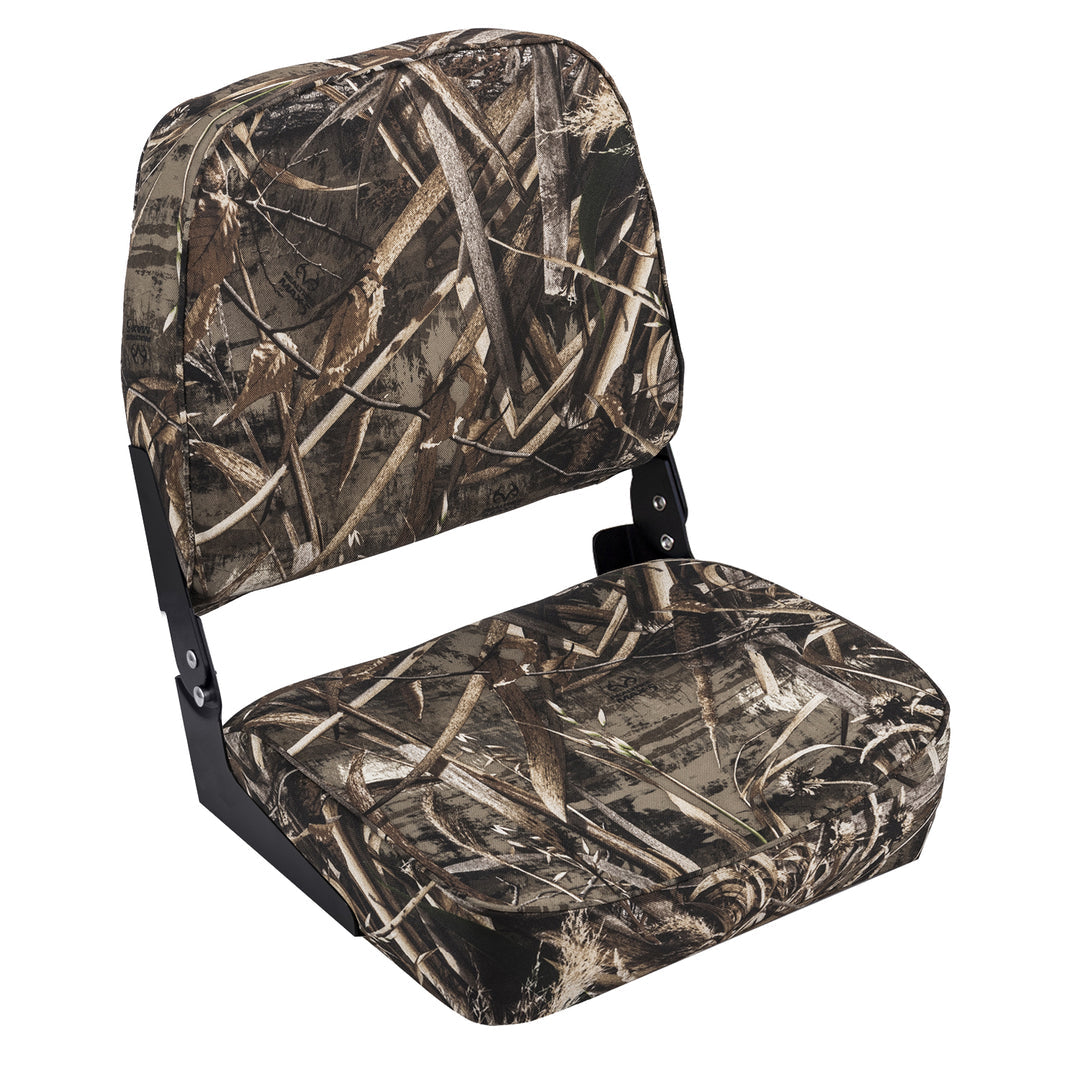 Wise Low Back Camo Boat Seat