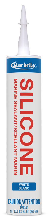 Star brite Silicone Sealant 10.3oz Wht - Ca