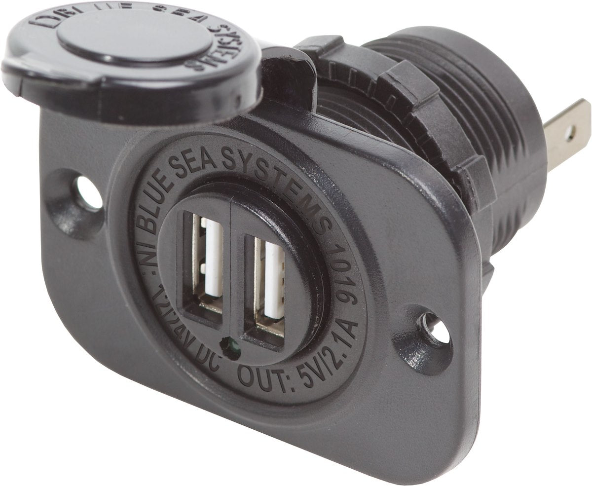 Blue Sea Systems Dual Usb Charger Socket