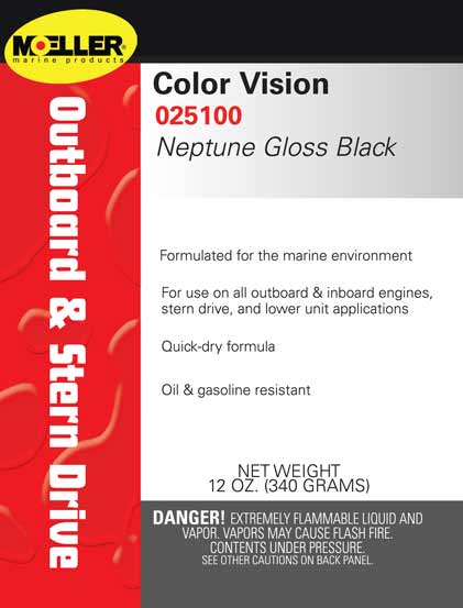 Moeller Clr/Vsn Enamel Gloss Black