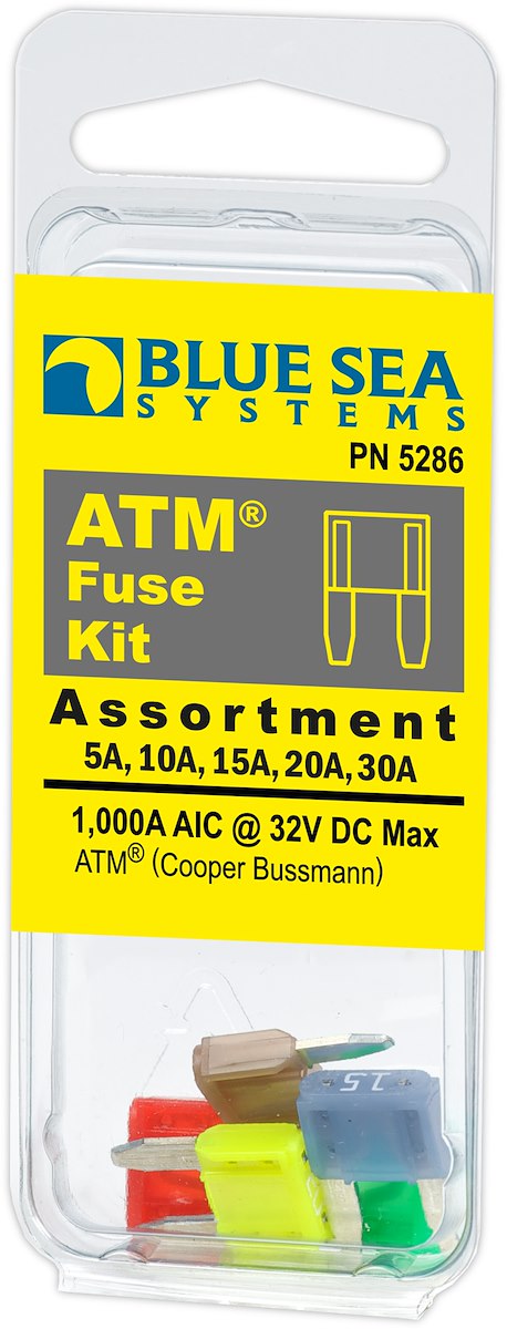 Blue Sea Systems Fuse Kit Atm 5 Piece