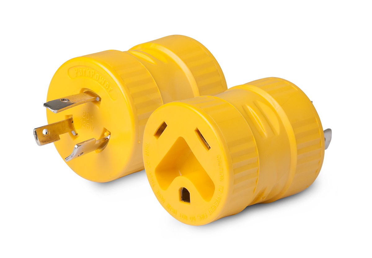 Marinco 20a 3-Prong Gen Adapter