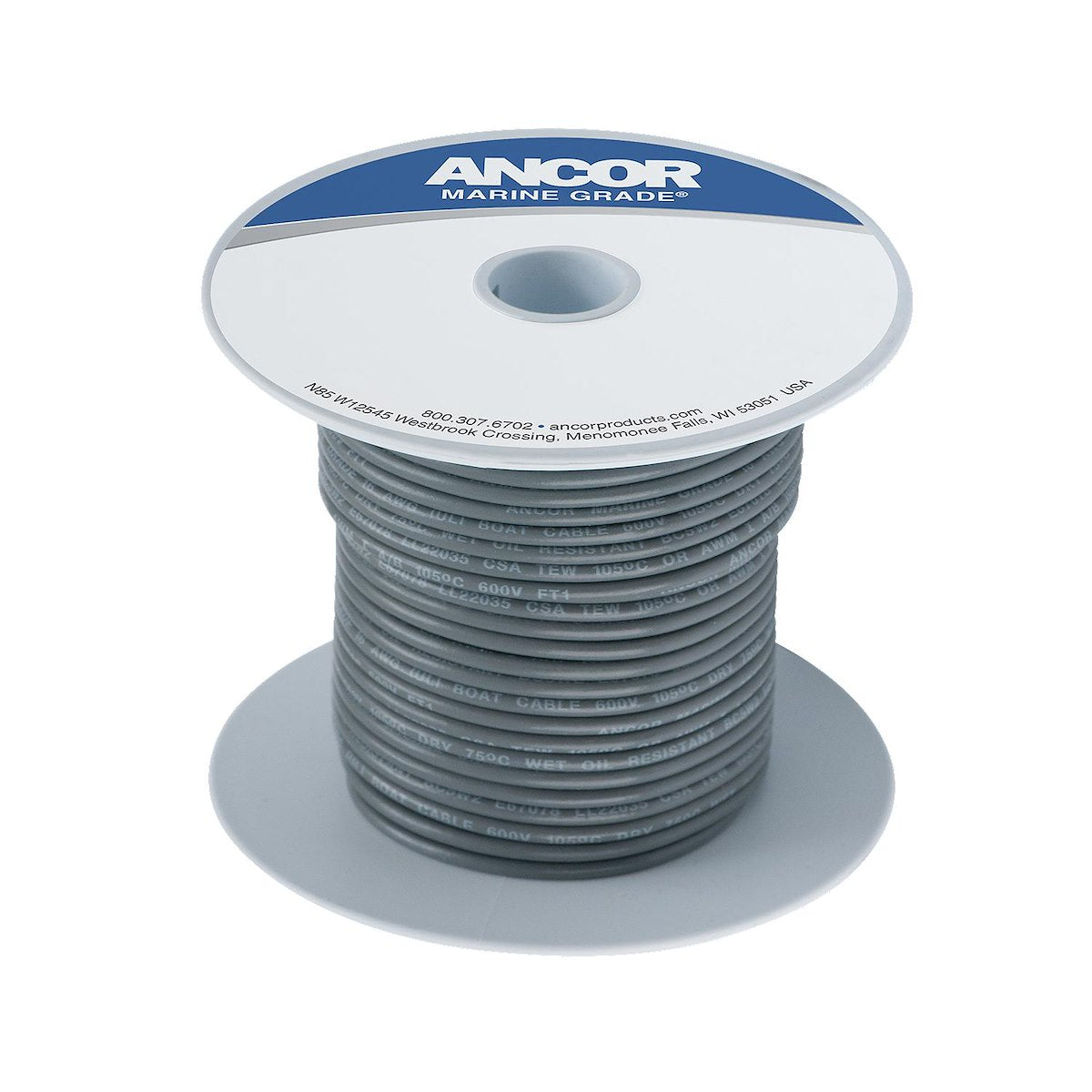 Ancor 100' #14 Grey Tinned Copper