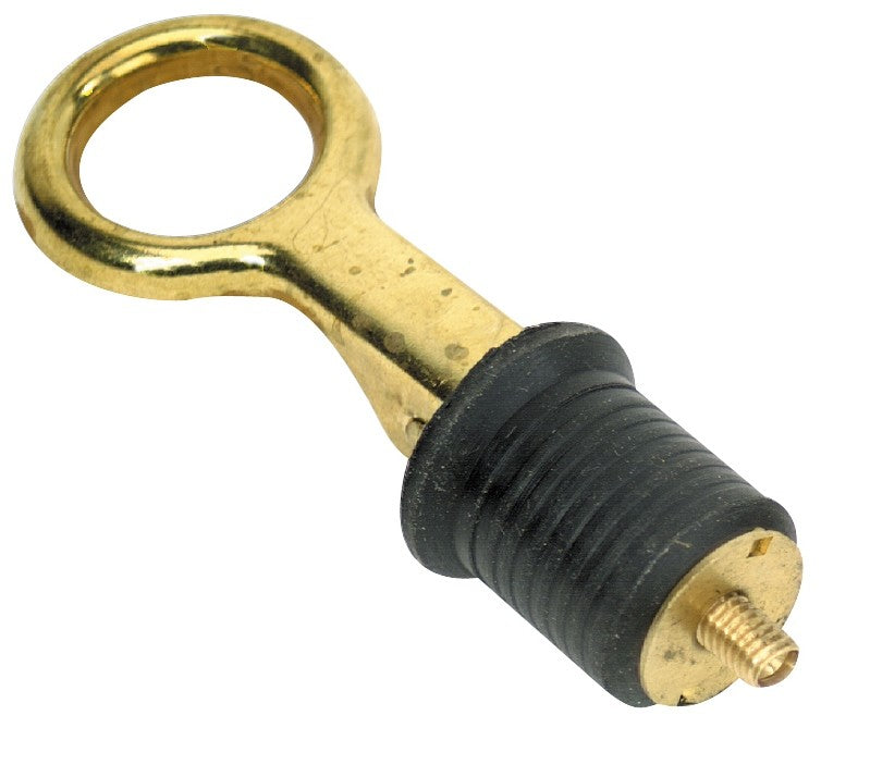 Whitecap 1' Brass Bailer Plug-40/Bucket