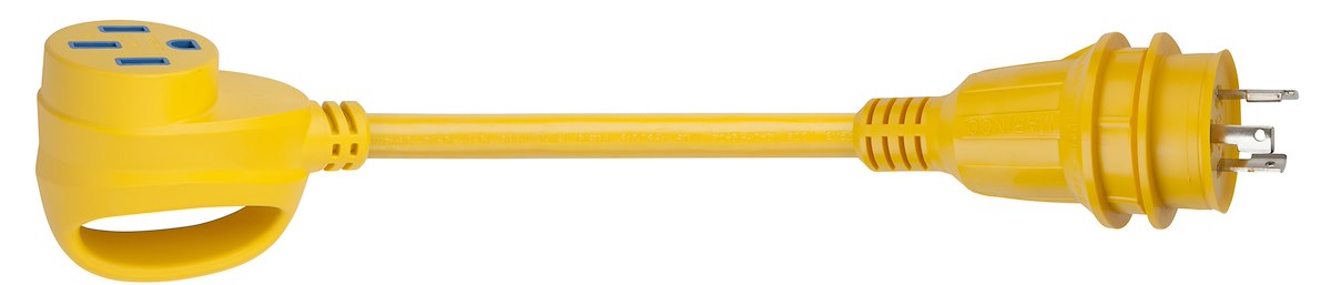 Marinco 50a 3-Prong Gen Adapter
