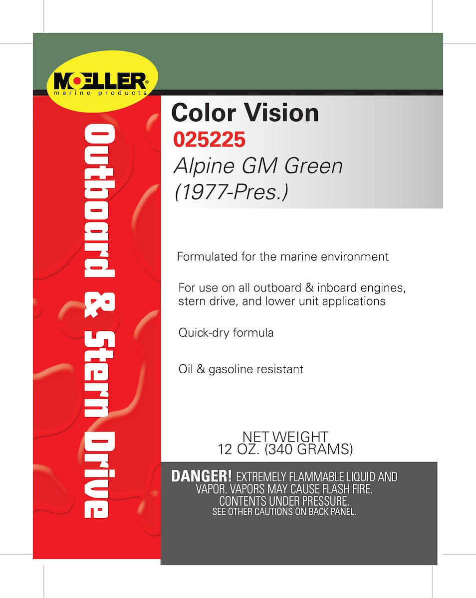 Moeller Clr/Vsn General Motors Green