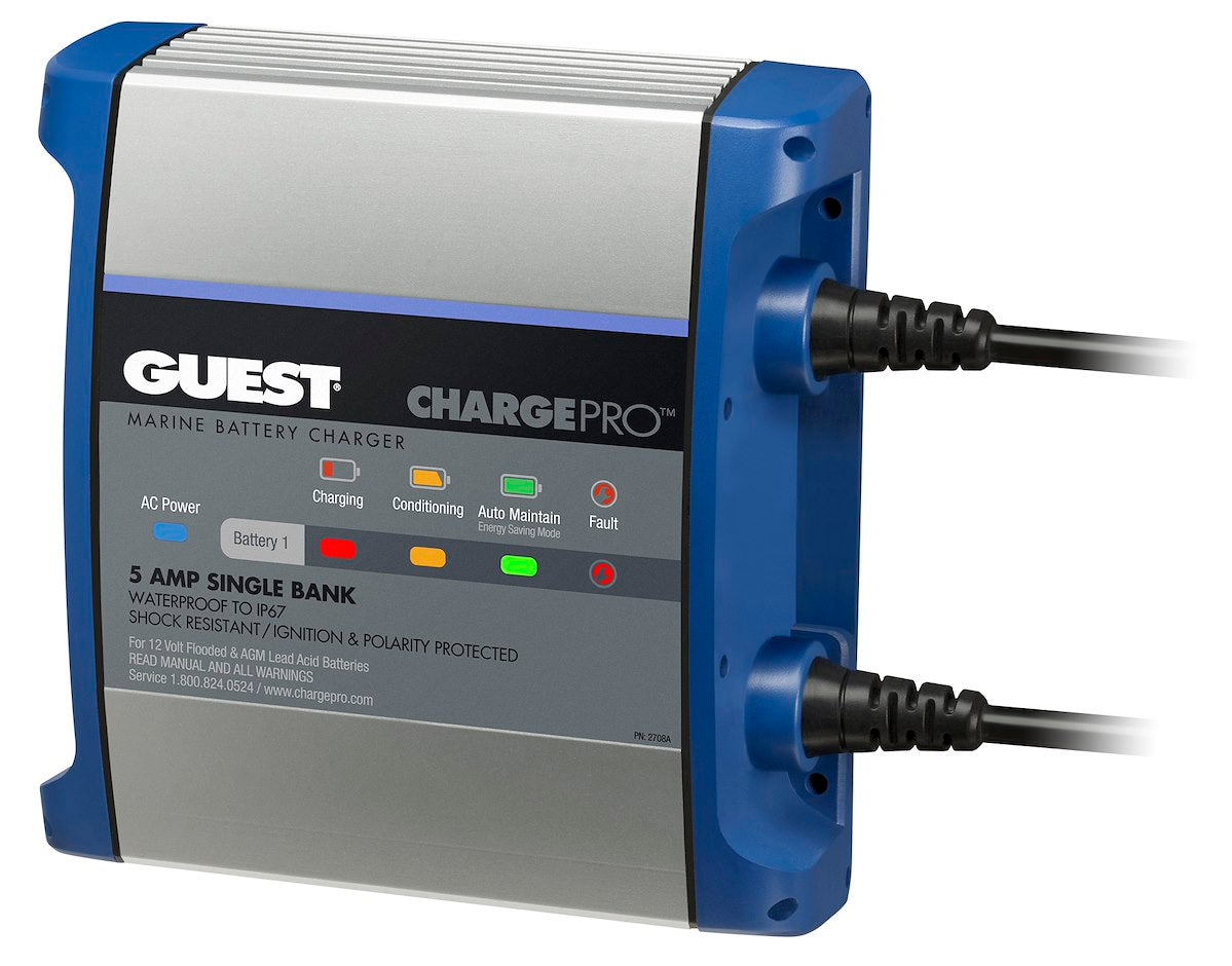Marinco Guest Battery Charger 5a - 1-Bank