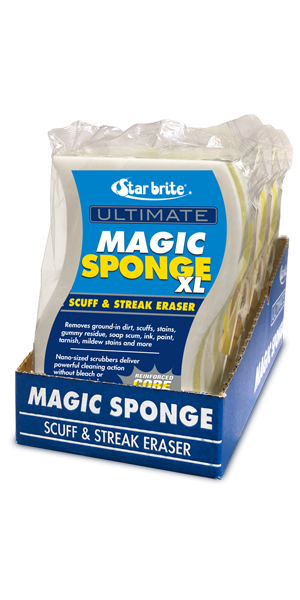 Star brite Ultimate Magic Sponge Xl 8pk Disply