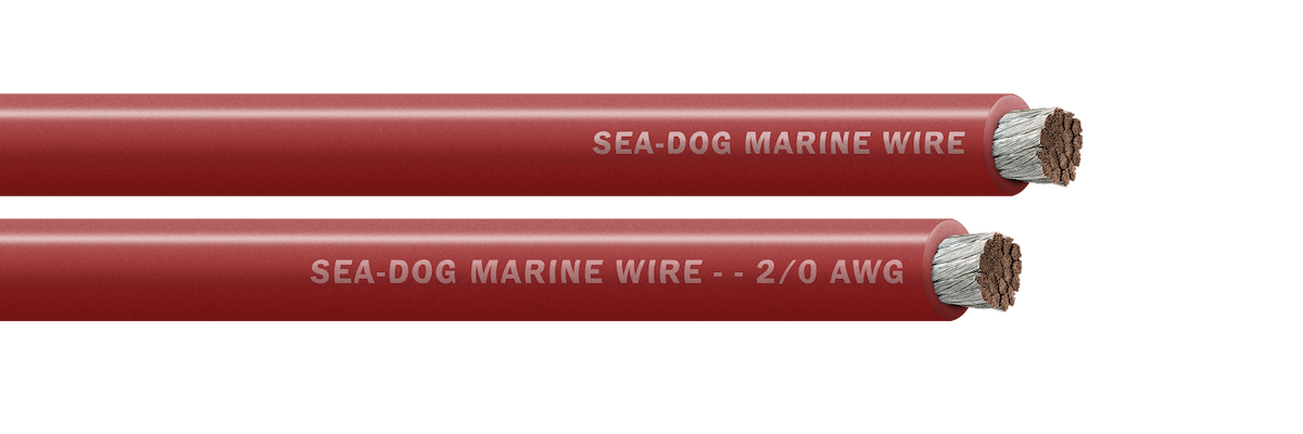 Sea-Dog 1/0 Awg Red 25ft Battery Cable