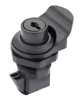Whitecap Black Glove Box Latch (Locking) Pkg