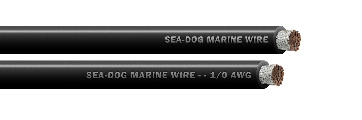 Sea-Dog 1/0 Awg Black 25ft Battery Cab Le