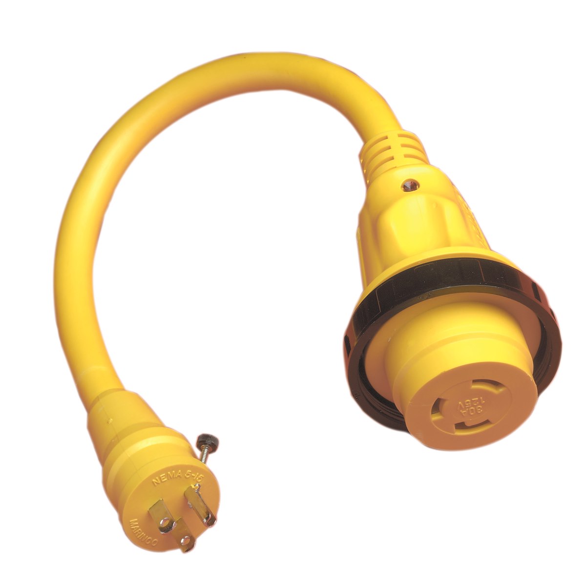 Marinco Adapter With Led Light