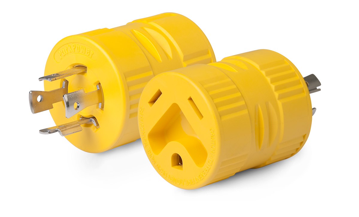 Marinco 20a 4-Prong Gen Adapter