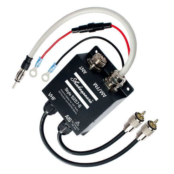 Shakespeare Antenna Splitter For Vhf Radio Ais