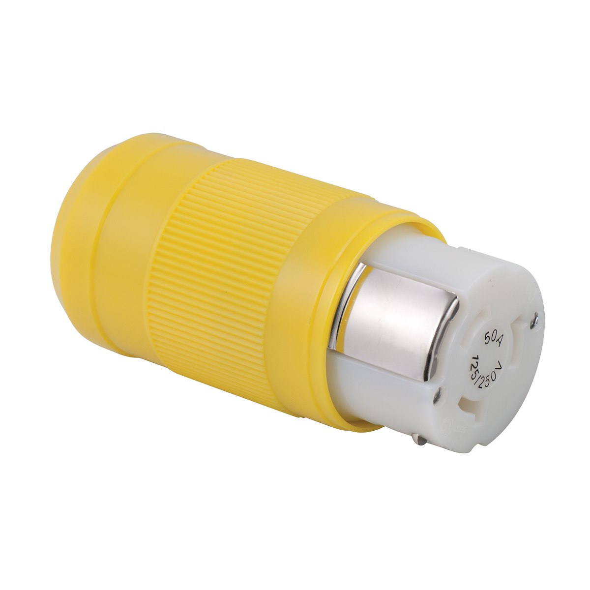 Marinco Female Connector 50a Yellow