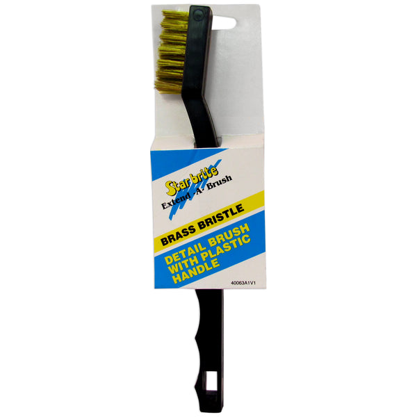 Star brite Detail Brush W/Plastic Handle (040063)