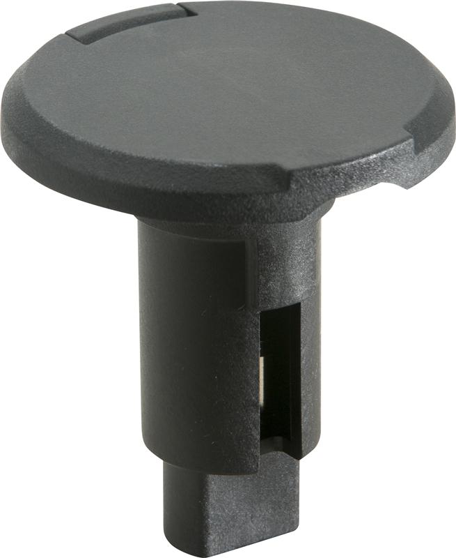 Attwood Asm-Rnd Base Blk 2pin