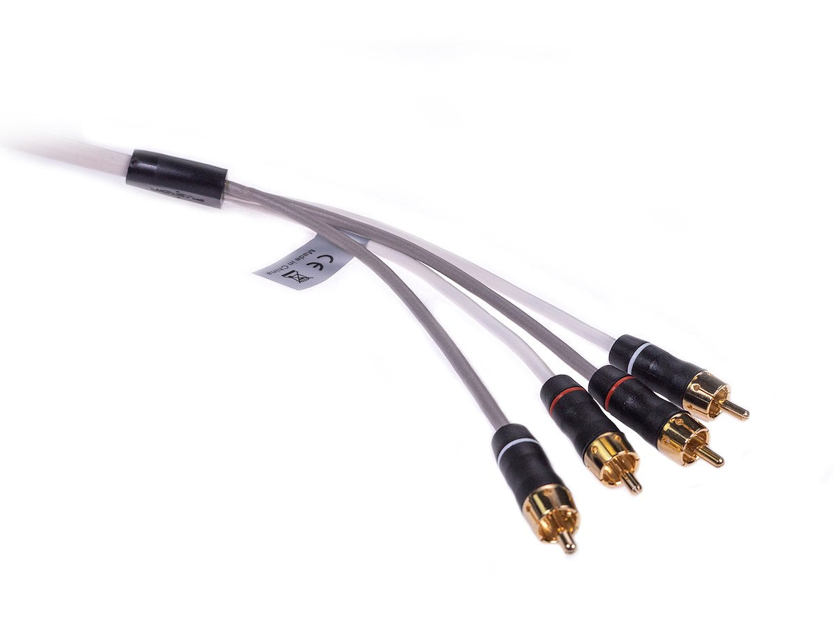 Fusion Shielded Rca Cable 25ft 4 Way