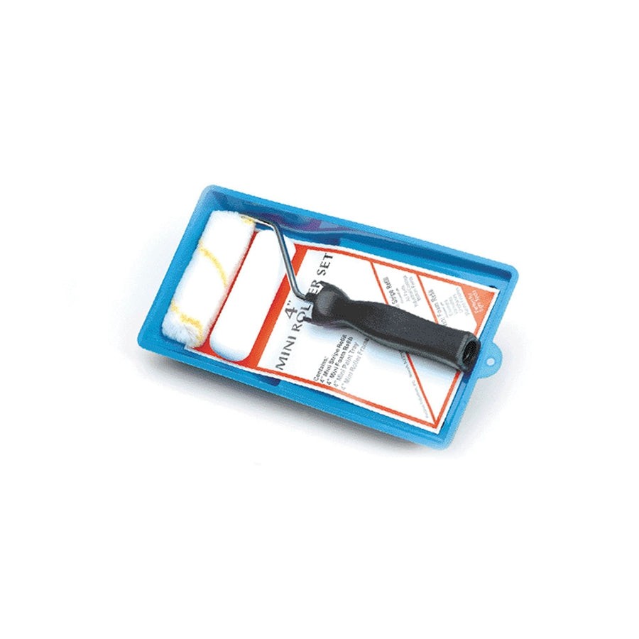 Redtree Mini Paint Roller Set 1/2'Nap & Foa