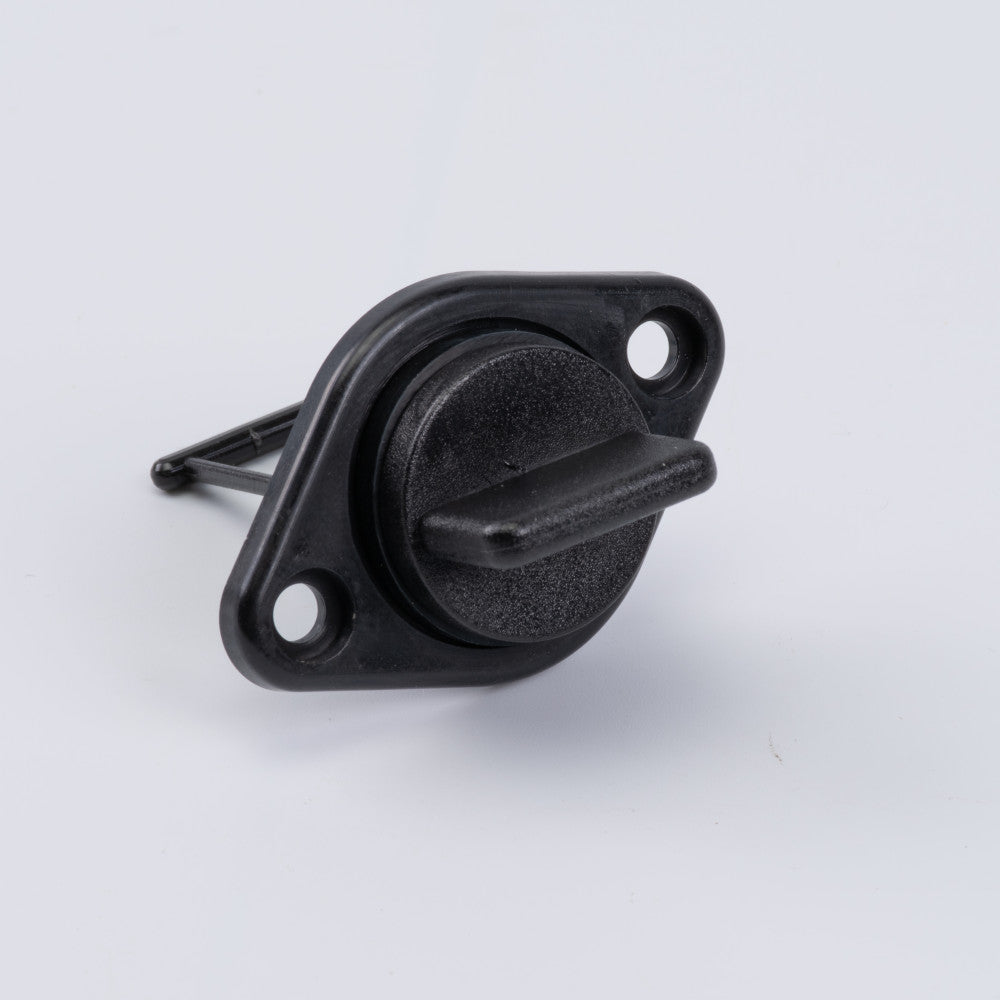 Whitecap Blk Nylon 3/4'Garboard Drain Plug