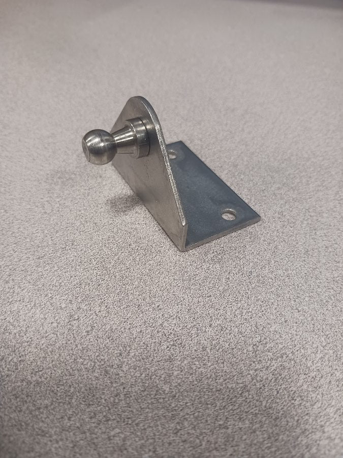 Attwood Ss Flat Brkt W/10mm Ball