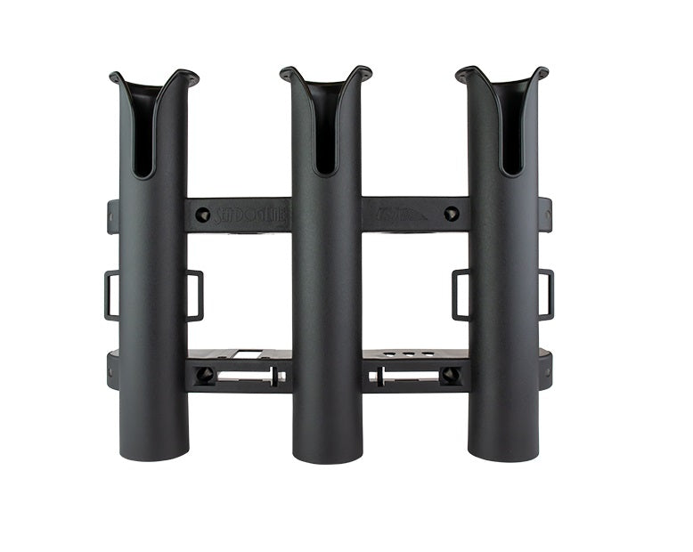 Sea-Dog Triple Threat Rod Holder Black