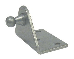 Whitecap Blk Z.P. Steel Mntng Brckt 2'X1-1/4
