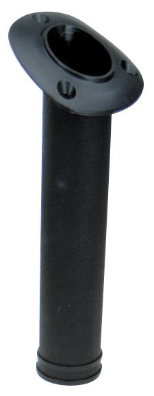 Whitecap Flush Mount Rod Holder - Blk