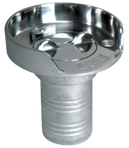 Whitecap C.P. Zamac 1-1/2' Hose Deck Fill W/