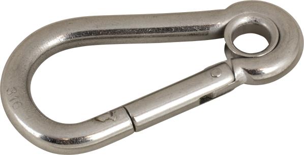 Sea-Dog Stainless Snap Hook W/Eye 3-1/