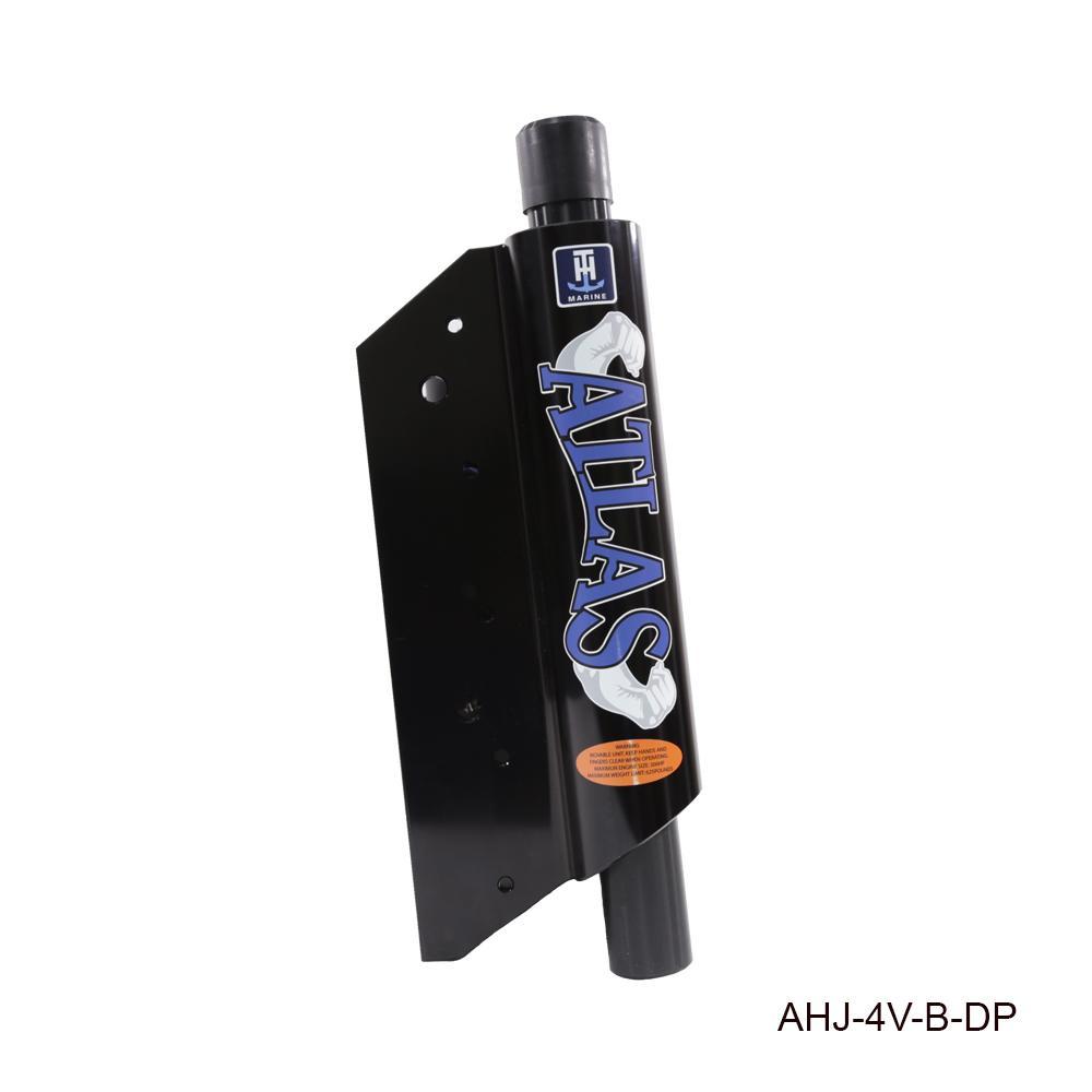 T-H Marine Atlas 4' Jack Plate Black