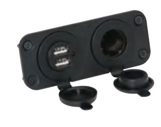 Attwood Adaptor Dual Port 12vdc