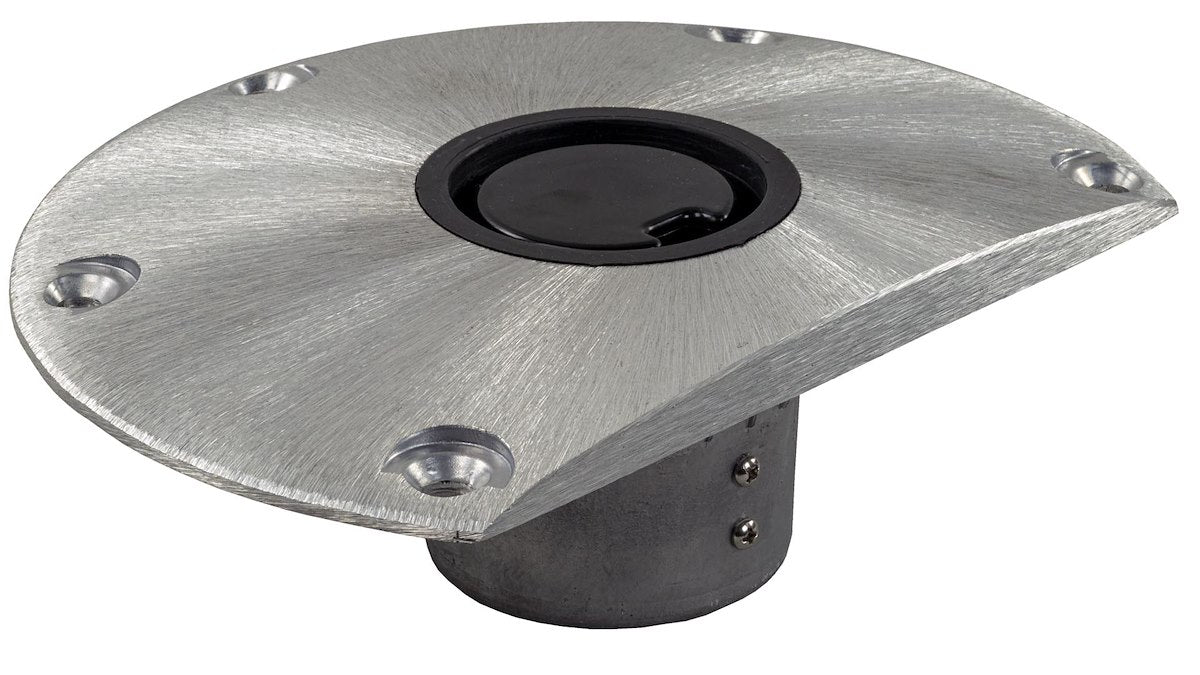 Springfield Plug-In Base 2-3/8'Flat L Satn