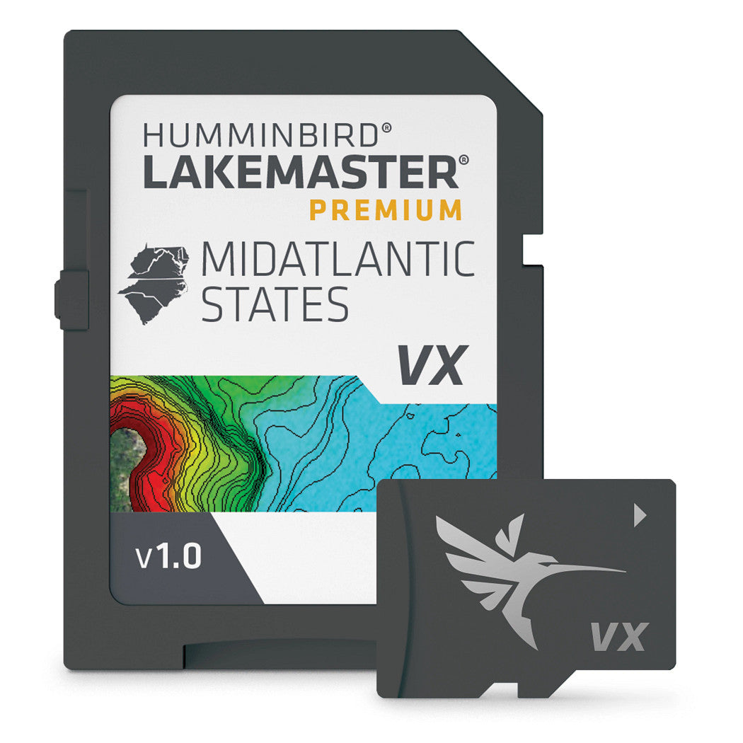 Humminbird Vx- Premium Mid Atl States