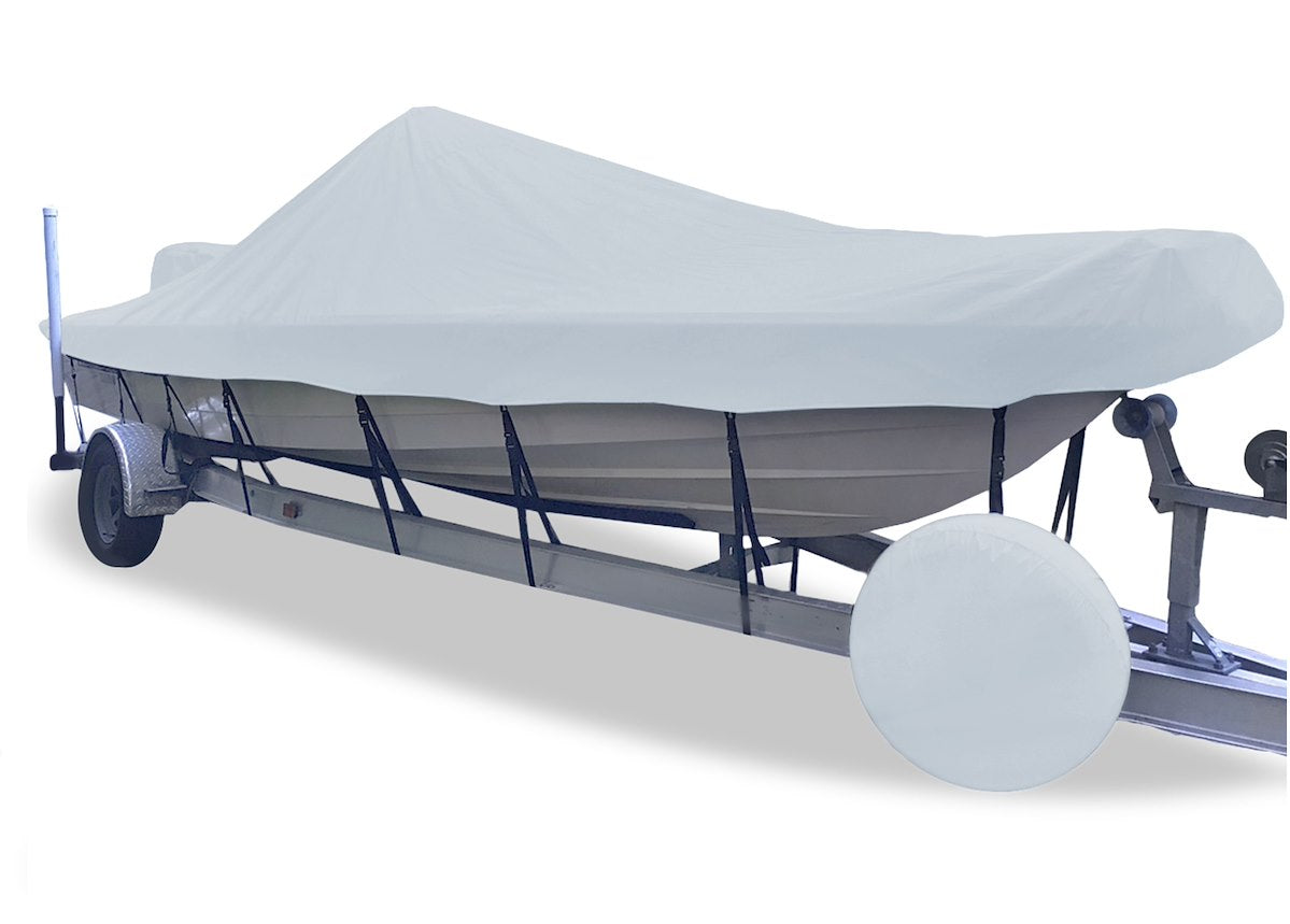 Carver Boat Cover Skiff-18 Pg Gray