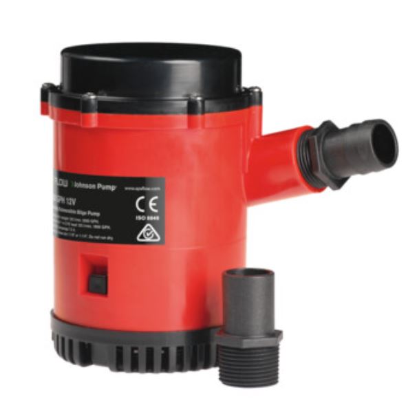Johnson Pump Hd Bilge Pump 2200gph 12v No Switch