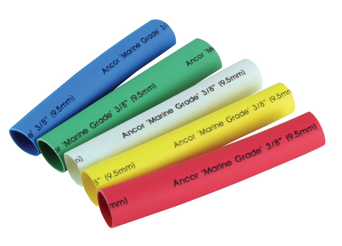 Ancor 3/8' X 3' Assort Bl-Gr-Red-Wh-Yw(5