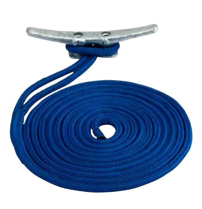 Sea-Dog Double Braided Nylon Dock Line (2110010BL1)