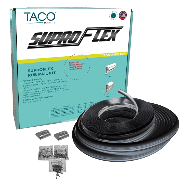 Taco Marine Supro-Flex Rr Kit With Insert Overl (9993BBK802)