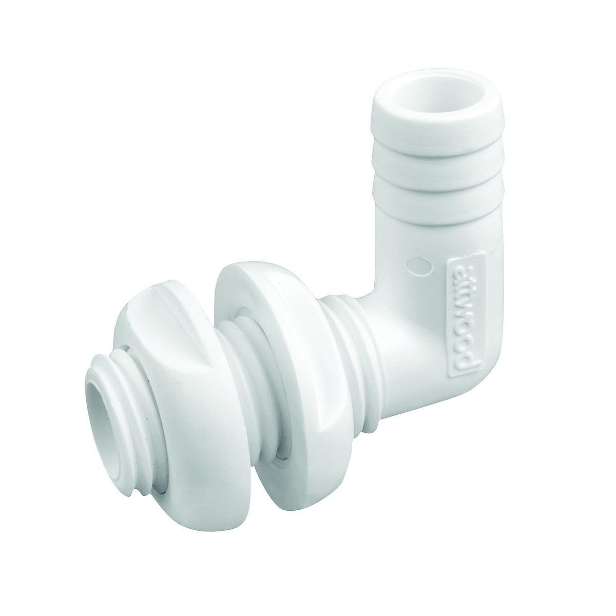 Attwood Conn-Th 90d 3/4' Hose Wht