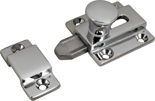Sea-Dog Chrome Brass Cupboard Bolt