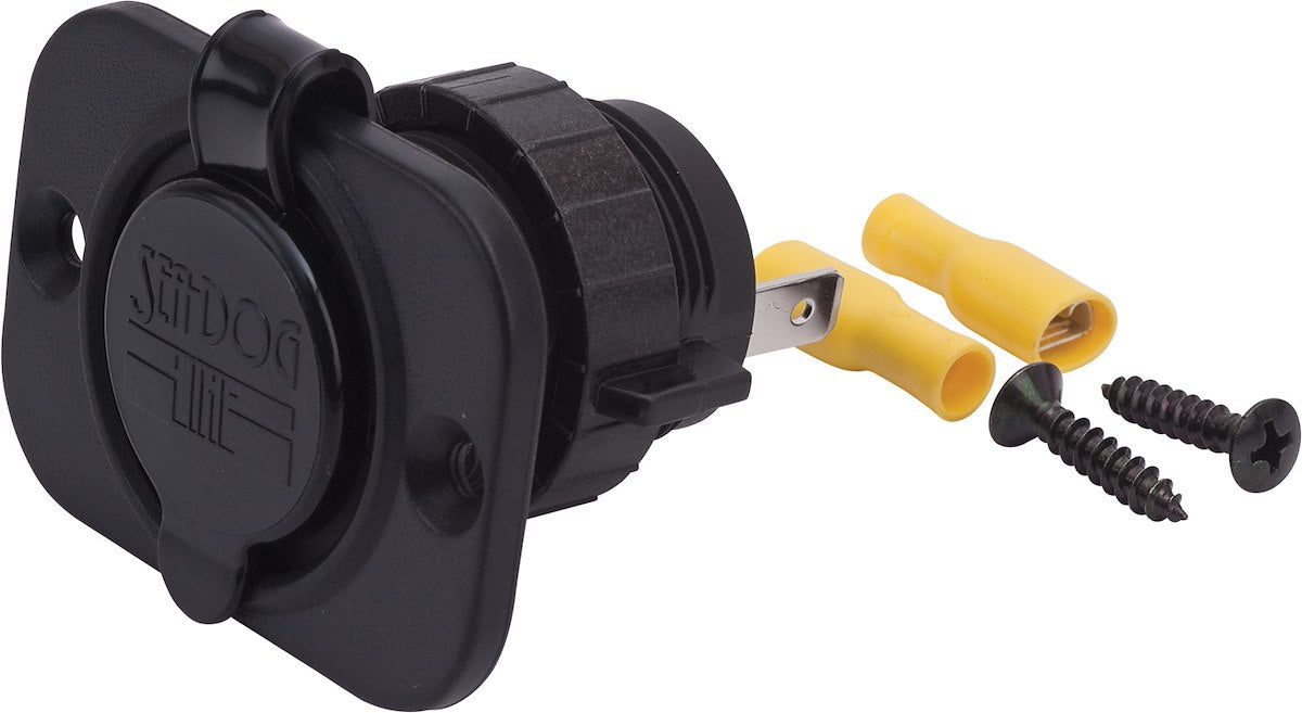 Sea-Dog Deluxe Power Socket W/Screws &